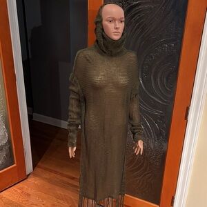 Olive Green Women's Sweater